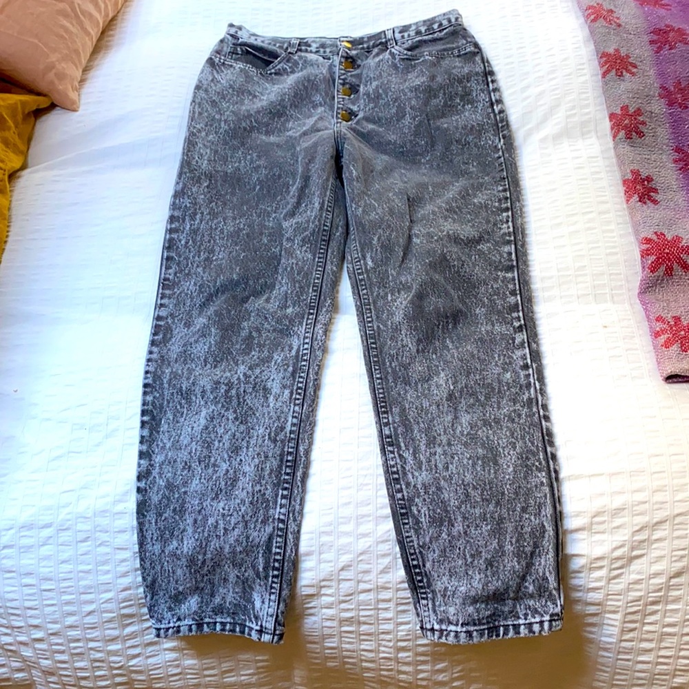 Bonjour Vintage high waist jeans 80s 90s